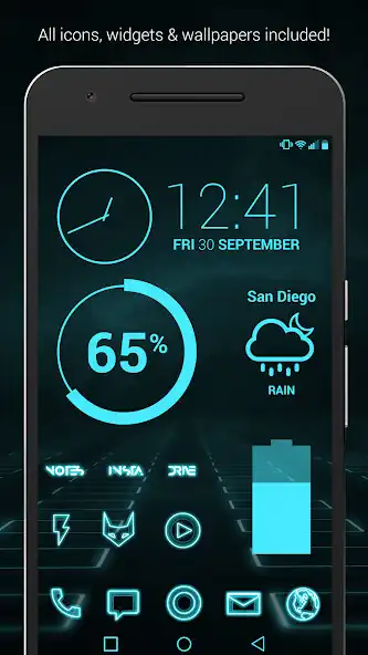 Play The Grid Pro - Icon Pack as an online game The Grid Pro - Icon Pack with UptoPlay