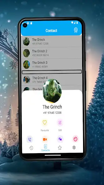 Play The Grinch Fake Video Call as an online game The Grinch Fake Video Call with UptoPlay