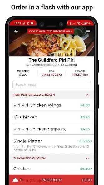 Play The Guildford Piri Piri as an online game The Guildford Piri Piri with UptoPlay