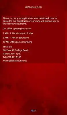 Play The Guild Registration App