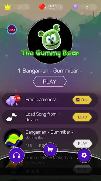 Play The Gummy Bear Dot EDM Beat  and enjoy The Gummy Bear Dot EDM Beat with UptoPlay