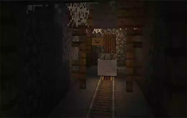 Play The Haunted Tunnel. Map for Minecraft PE adventure