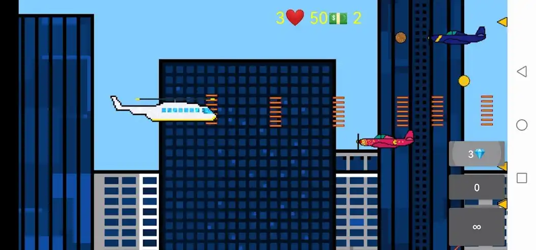 Play The Helicopter Game 2D as an online game The Helicopter Game 2D with UptoPlay