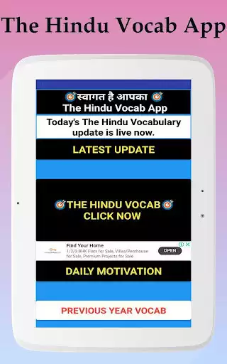 Play The Hindu Vocab App  and enjoy The Hindu Vocab App with UptoPlay