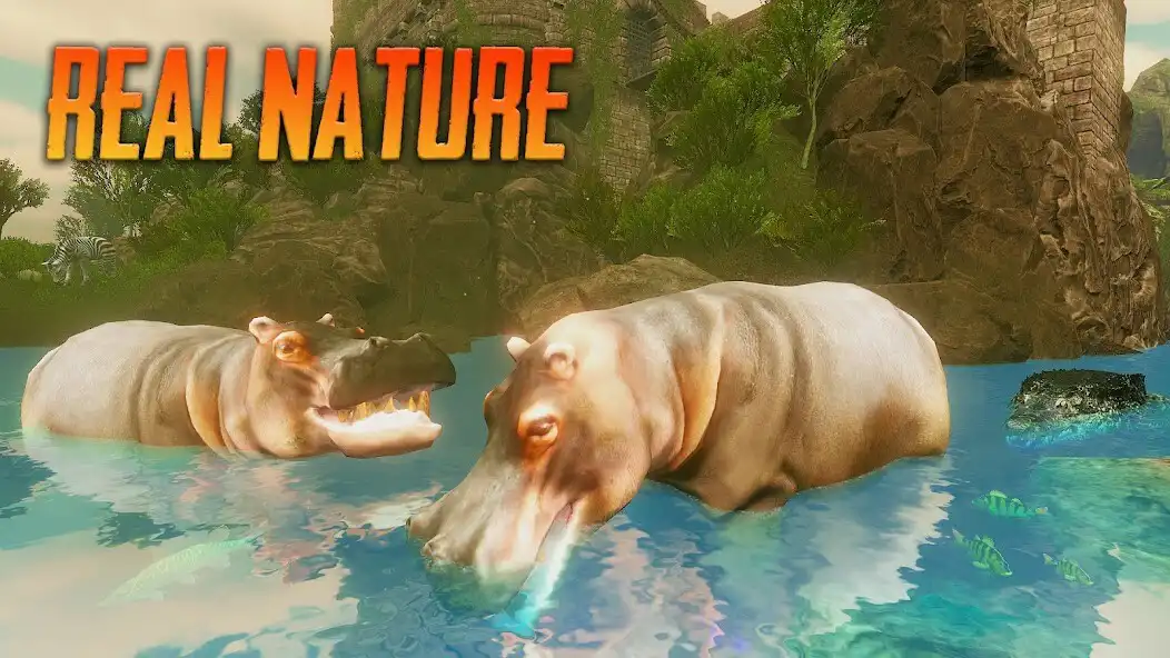 Play The Hippo - Animal Simulator  and enjoy The Hippo - Animal Simulator with UptoPlay