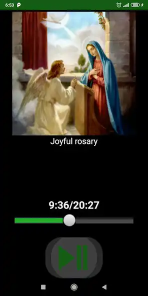 Play The Holy Rosary English Audio as an online game The Holy Rosary English Audio with UptoPlay