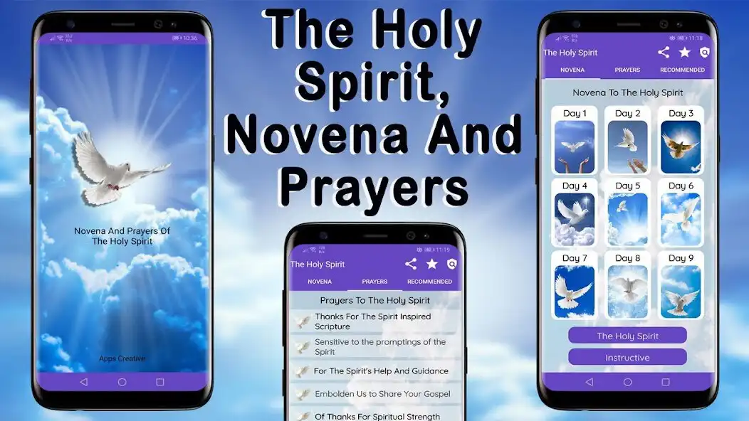 Play The Holy Spirit Prayers And The Holy Spirit Novena  and enjoy The Holy Spirit Prayers And The Holy Spirit Novena with UptoPlay