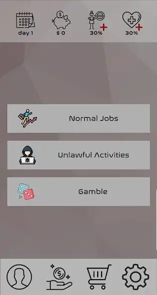 Play The Homeless Life Simulator Game as an online game The Homeless Life Simulator Game with UptoPlay