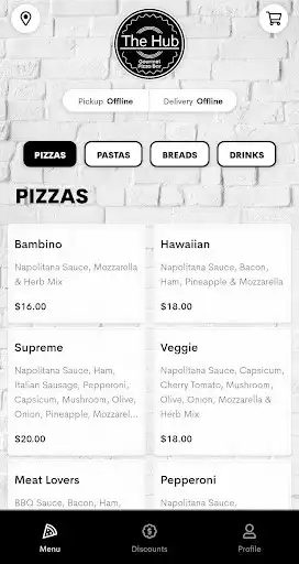 Play The Hub Gourmet Pizza Bar  and enjoy The Hub Gourmet Pizza Bar with UptoPlay