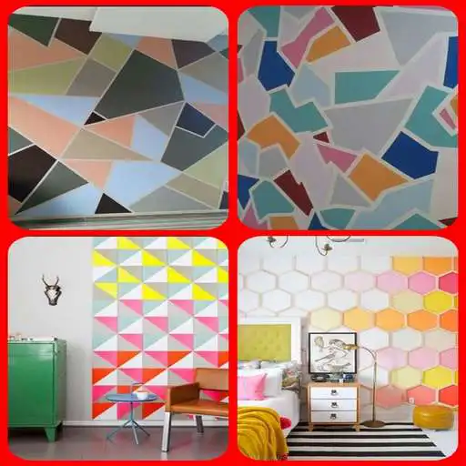 Play the idea of 3-dimensional wall paint APK