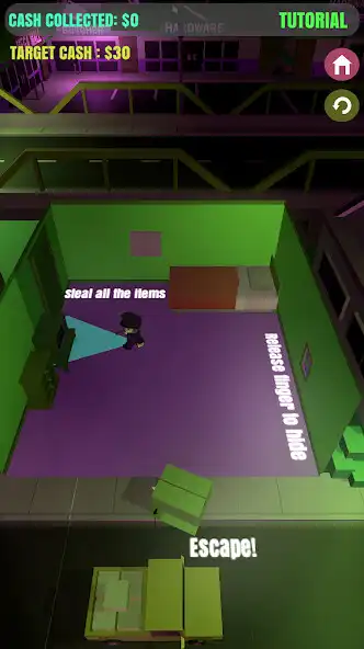 Play Theif in the Housen as an online game Theif in the Housen with UptoPlay