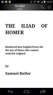 Play The Iliad of Homer