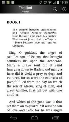 Play The Iliad of Homer