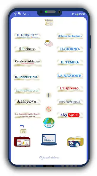 Play the Italian Newspaper - News as an online game the Italian Newspaper - News with UptoPlay