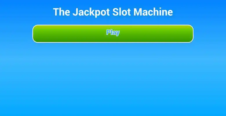 Play The Jackpot Slot Machine
