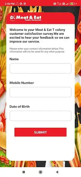 Play Thejas Food Survey  and enjoy Thejas Food Survey with UptoPlay