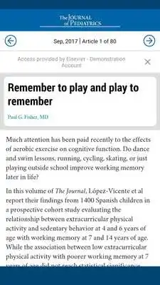 Play The Journal of Pediatrics Play The Journal of Pediatrics