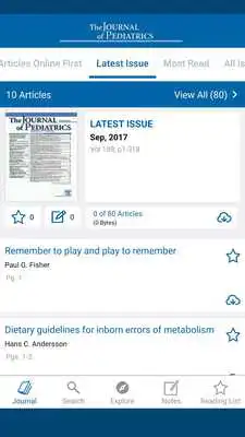 Play The Journal of Pediatrics Play The Journal of Pediatrics
