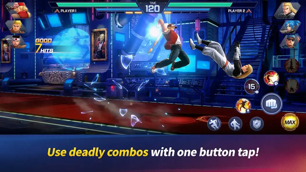Play The King of Fighters ARENA as an online game The King of Fighters ARENA with UptoPlay