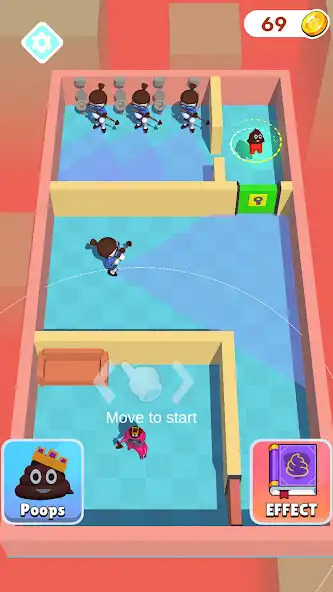 Play The King of Poop as an online game The King of Poop with UptoPlay