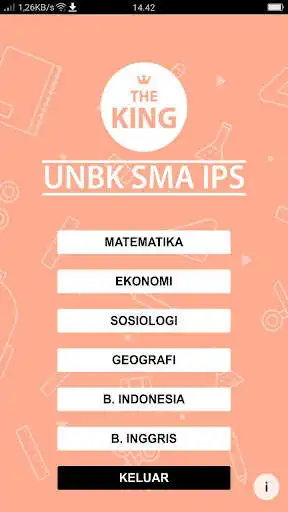 Play THE KING UNBK SMA IPS  and enjoy THE KING UNBK SMA IPS with UptoPlay