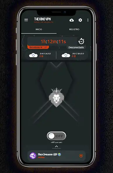 Play THE KING VPN as an online game THE KING VPN with UptoPlay