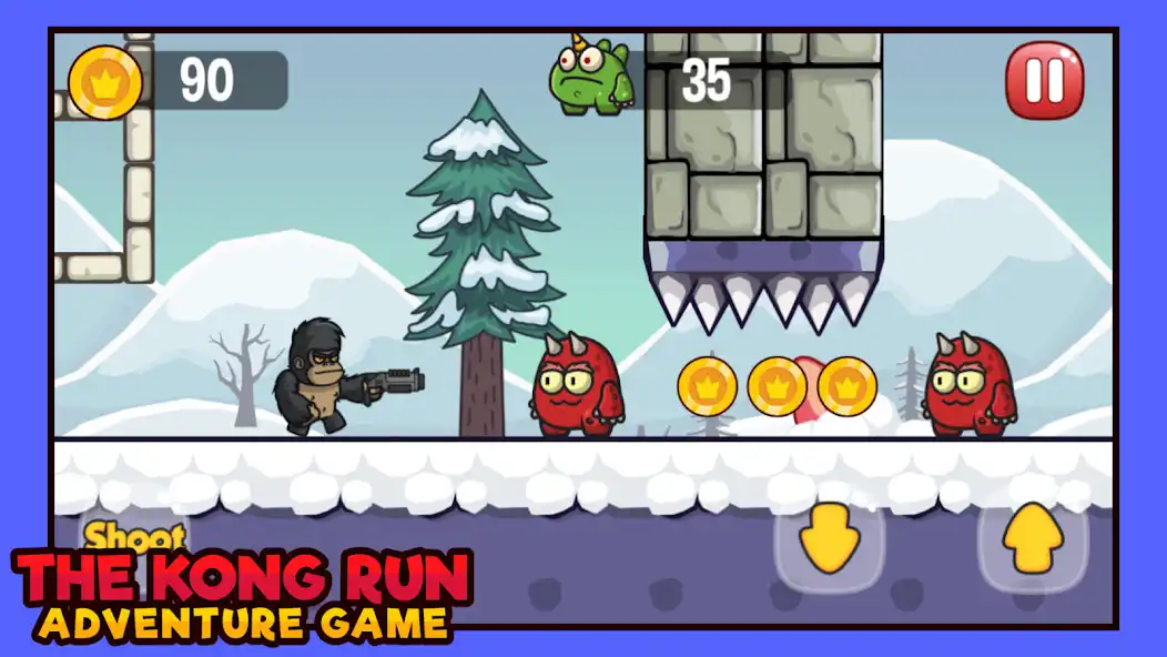 Play The Kong Run - Adventure Game  and enjoy The Kong Run - Adventure Game with UptoPlay
