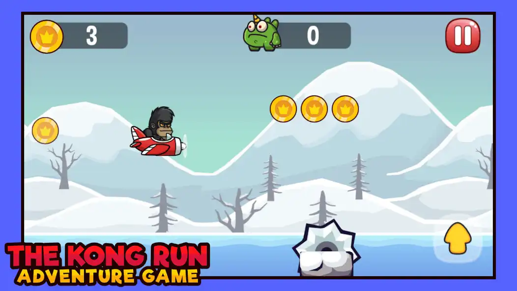 Play The Kong Run - Adventure Game as an online game The Kong Run - Adventure Game with UptoPlay