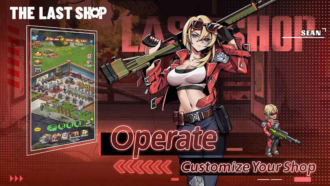 Play The Last Shop - Craft  Trade as an online game The Last Shop - Craft  Trade with UptoPlay