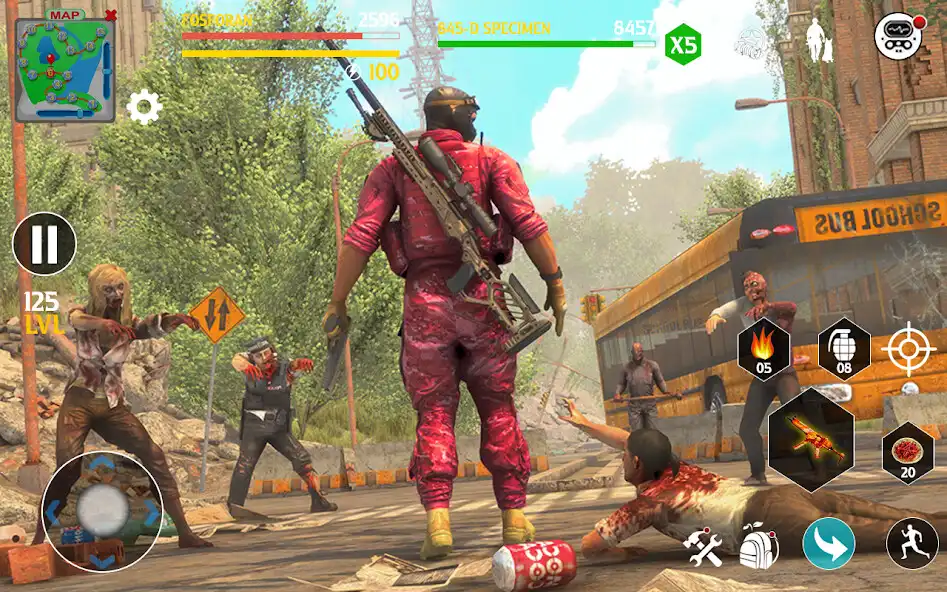Play The Last Stand Zombie Survival as an online game The Last Stand Zombie Survival with UptoPlay