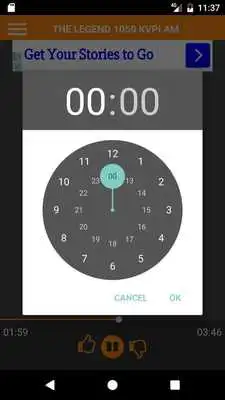 Play The Legend 1050 KVPI AM