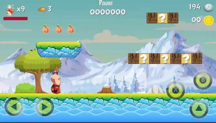 Play The legend avatars:four elements Aang