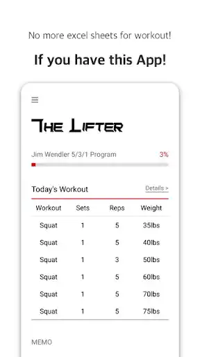 Play The Lifter - Free A.I Weight Lifting Log  and enjoy The Lifter - Free A.I Weight Lifting Log with UptoPlay