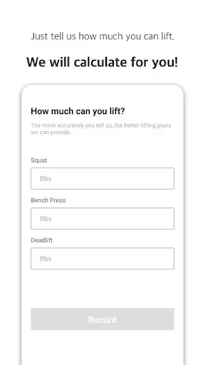 Play The Lifter - Free A.I Weight Lifting Log as an online game The Lifter - Free A.I Weight Lifting Log with UptoPlay