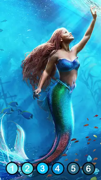 Play The Little Mermaid Coloring  and enjoy The Little Mermaid Coloring with UptoPlay