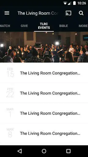 Play The Living Room Congregation