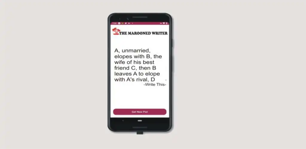 Play The Marooned Writer as an online game The Marooned Writer with UptoPlay