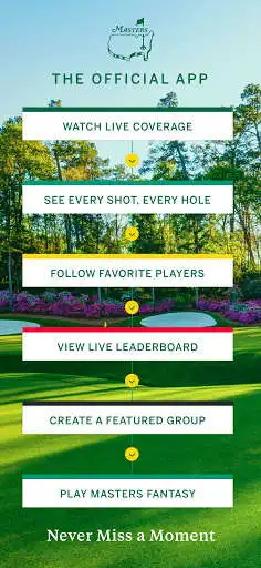 Play The Masters Golf Tournament