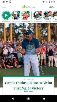 Play The Masters Golf Tournament