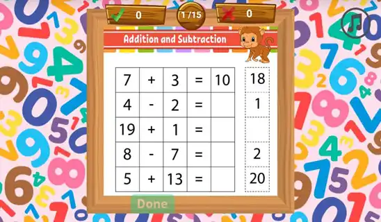 Play The Math Time as an online game The Math Time with UptoPlay