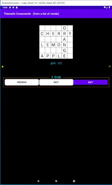 Play Thematic Crosswords  and enjoy Thematic Crosswords with UptoPlay
