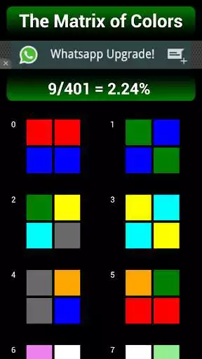 Play The Matrix of colors as an online game The Matrix of colors with UptoPlay