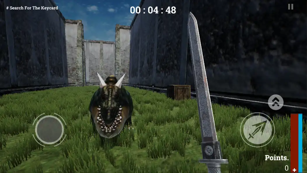 Play The Maze 3D - Monster Slayer as an online game The Maze 3D - Monster Slayer with UptoPlay