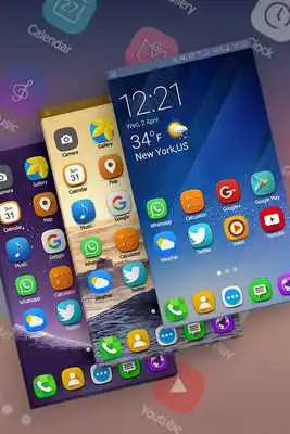 Play Theme and Launcher for Galaxy Note 7