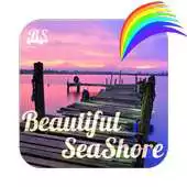Free play online Theme - Beautiful Seashore APK