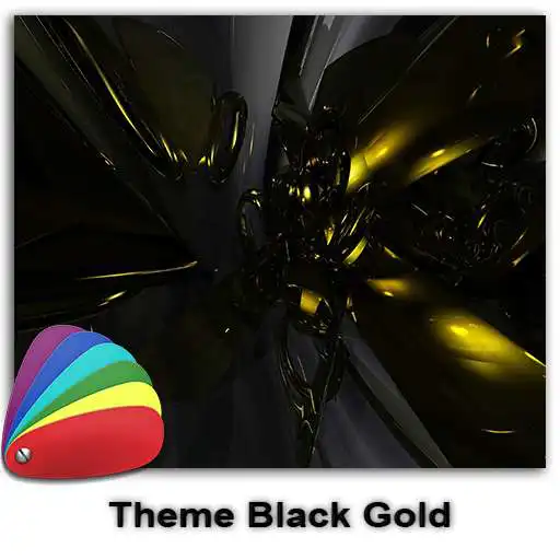 Run free android online Theme - Black Gold APK