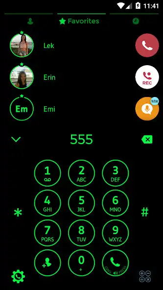 Play Theme Dialer Circle BlackGreen as an online game Theme Dialer Circle BlackGreen with UptoPlay