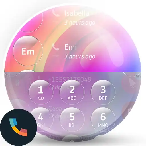 Play Theme Dialer Color Glass APK