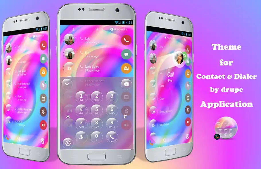Play Theme Dialer Color Glass  and enjoy Theme Dialer Color Glass with UptoPlay