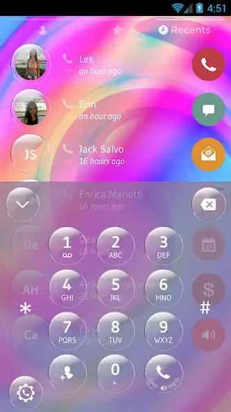 Play Theme Dialer Color Glass as an online game Theme Dialer Color Glass with UptoPlay